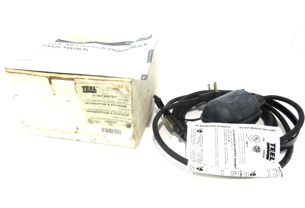 NEW TEEL 4RK04 FLOAT SWITCH
