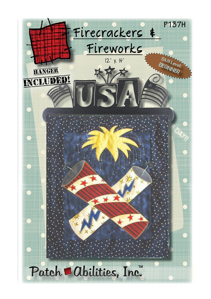 Patch Abilities Firecrackers and Fireworks with Hanger P137H
