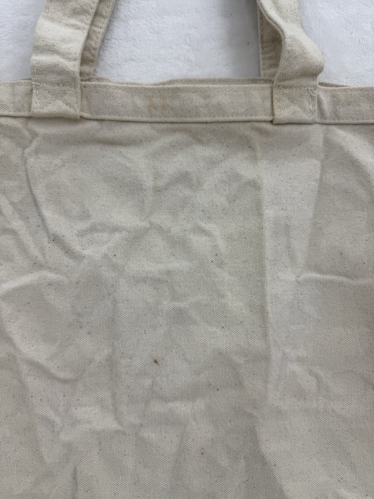 Starbucks Disney 50th Anniversary Cream Tote Bag Magic Kingdom