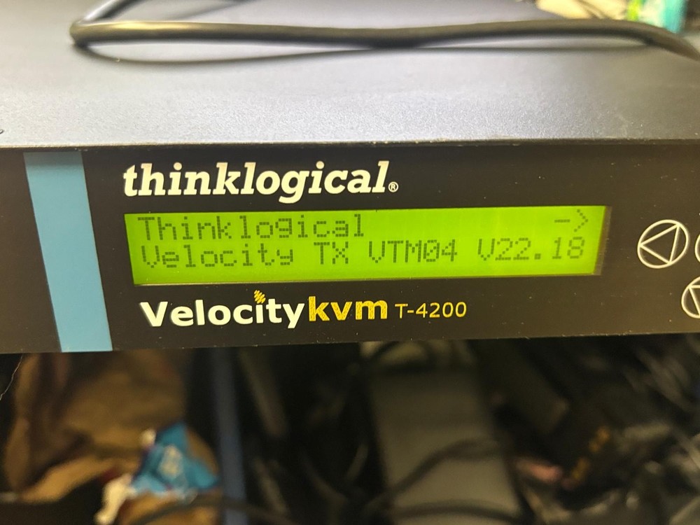 ThinkLogical Velocity KVM T-4200 Chassis Modular KVM Extension