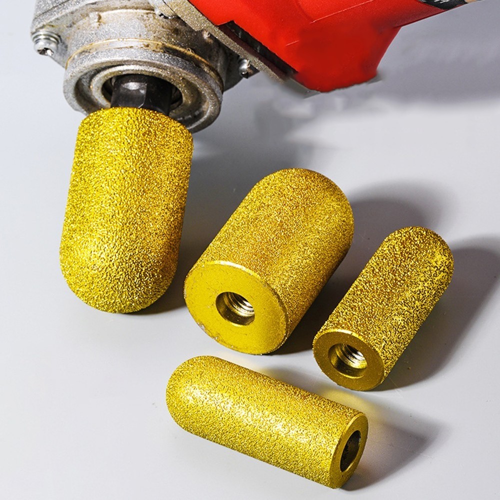 2pcs Diamond Brazed Grinding Wheels Suitable for Angle Grinders and Stone Work