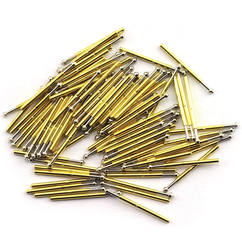 100pcs P75-E2 Spring Test Probe Pogo Pin Test Tools Dia 1.3mm Conical Head 1....