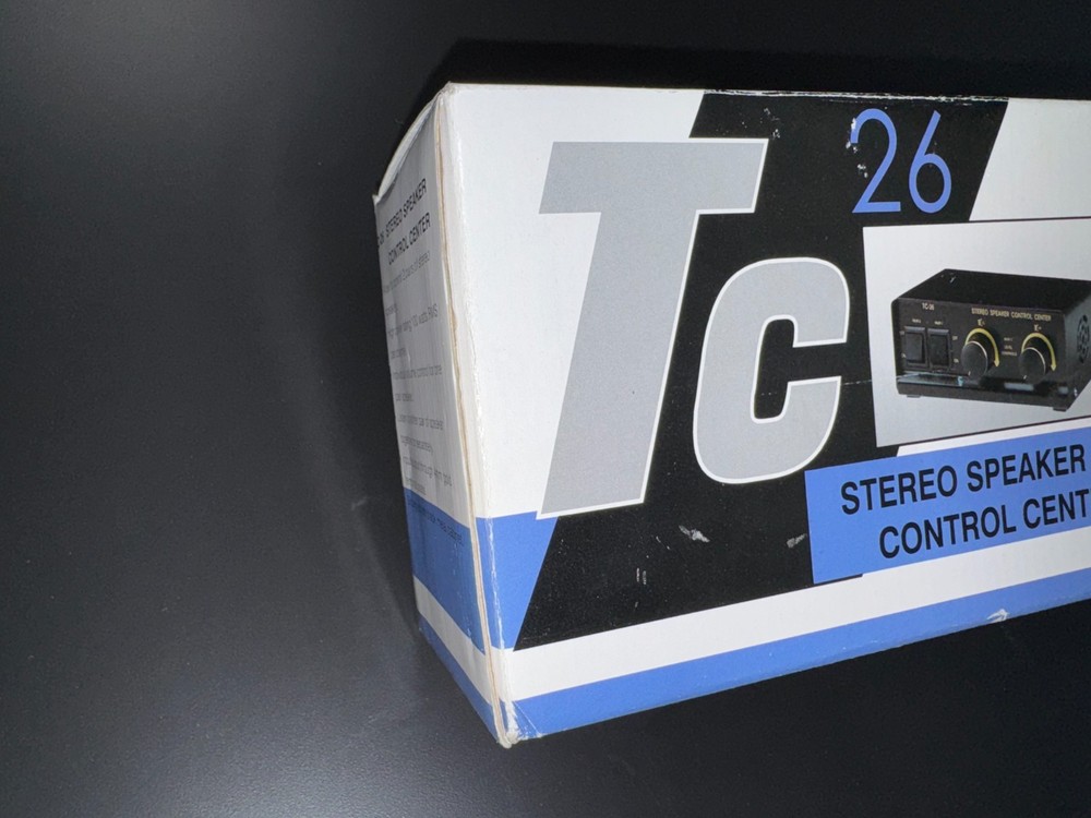 TC-26 Stereo Speaker Control Center