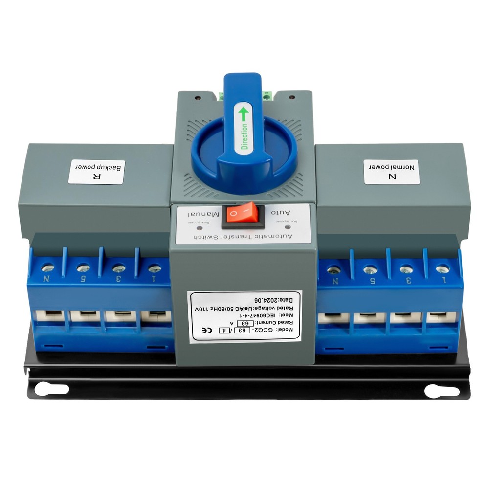 220V/63A 4P Dual-power Automatic Transfer Switch Generator Changeover Switch