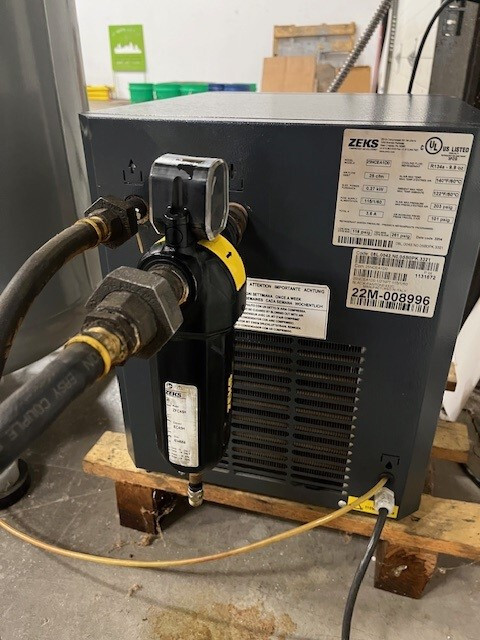 ZEKS 25 CFM Air Dryer with ZEKS Filter