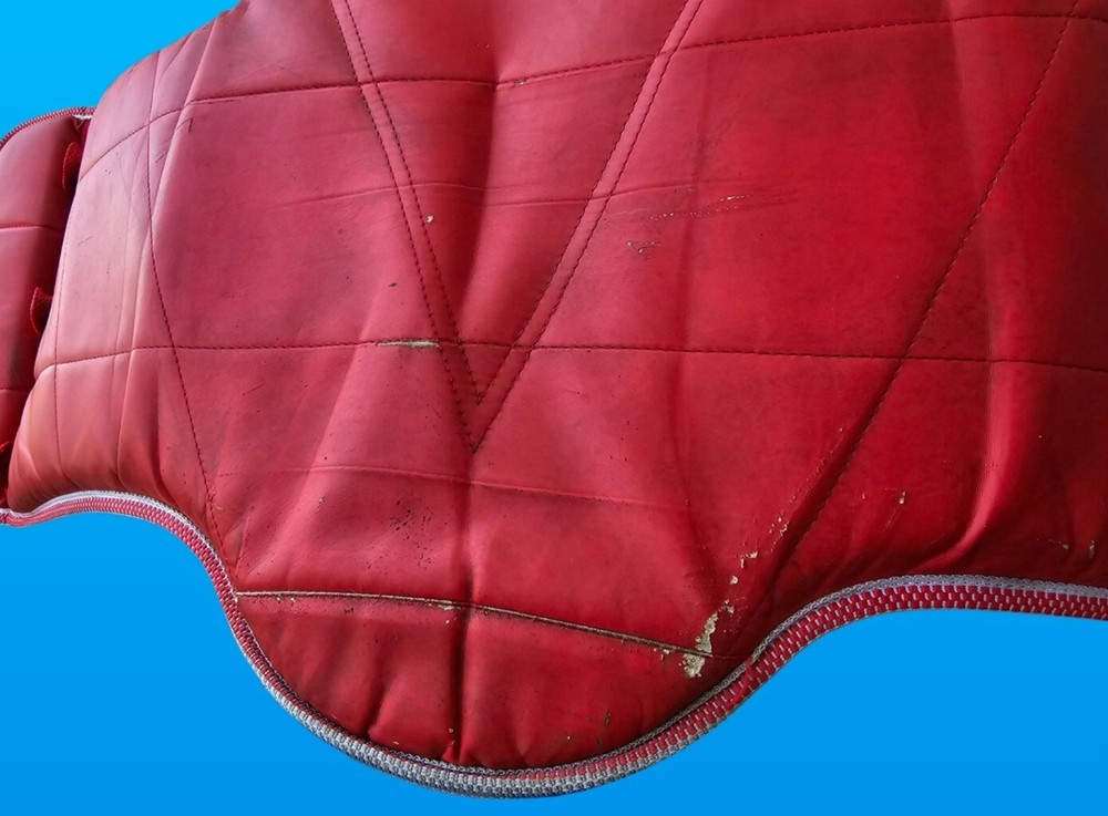 Vision WTF Taekwondo Solid Reversible Chest Guard Protector - Used - GOOD COND!