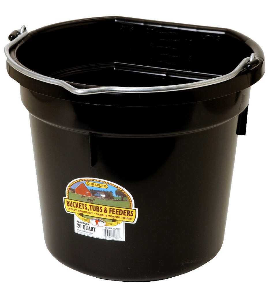 Little Giant 20 Quart Flat Back Bucket
