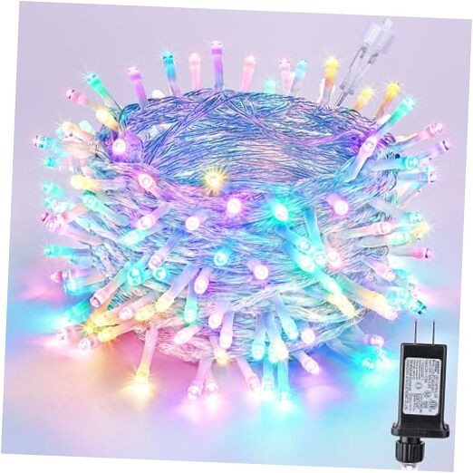 Easter String Lights 200 LED String Lights with 8 Modes Timer Connectable 65FT
