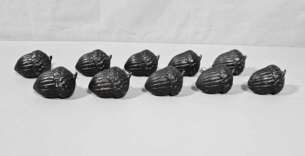 Anne at Home Heavy Metal Acorn Drawer Pull Knobs 10 Knobs