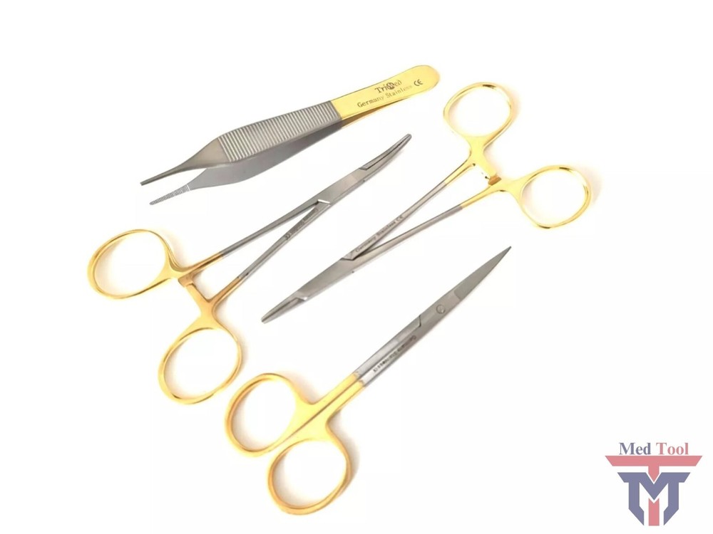Basic Surgical Suture Kit, First Aid Set, Emergency Kit, Trauma Survival Pack