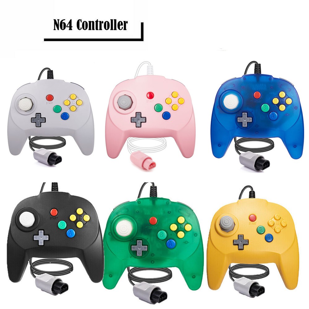 Retro Mini N64 Controller Gamepad Joystick for N64 Console N64 System Video Game