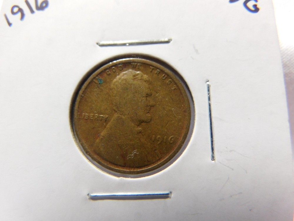 1916 Lincoln Cent Very Good