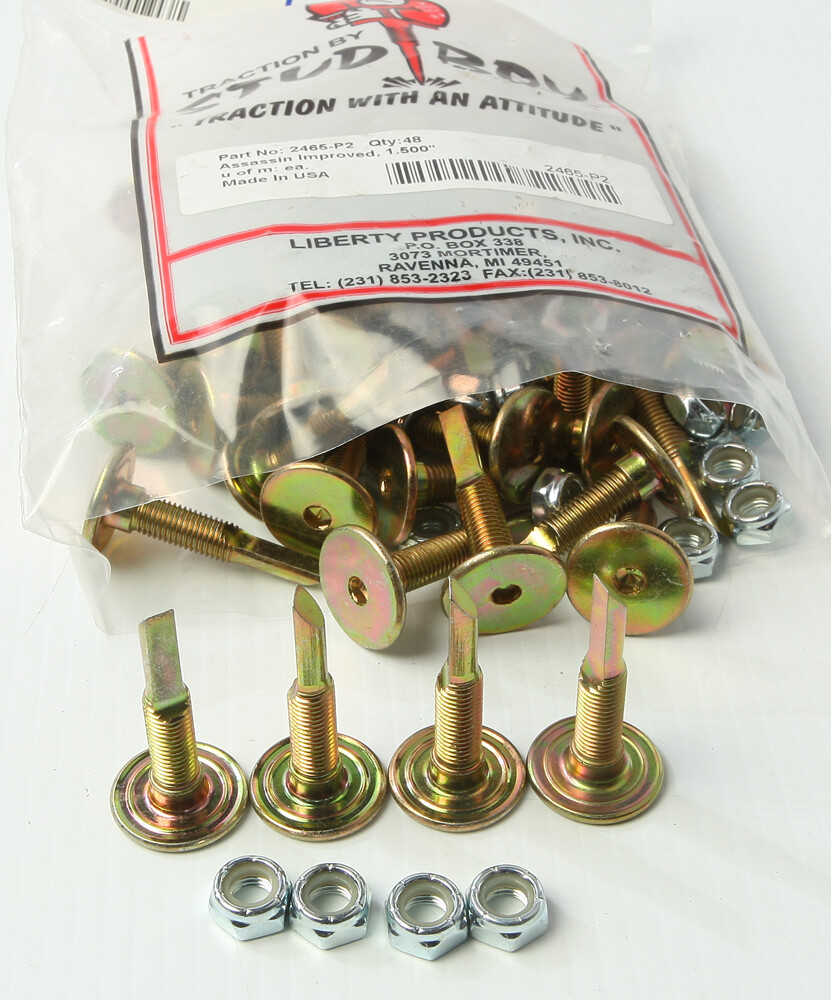 STUD BOY Assassins Studs 1.500" 48/Pkg 2465-P2