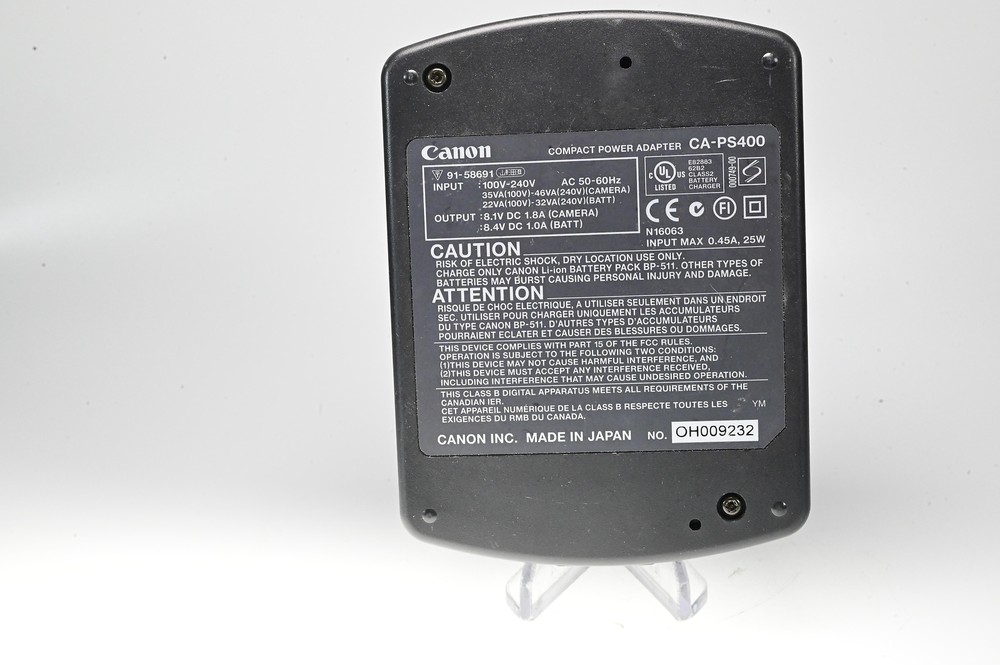 Genuine Canon CA-PS400 Compact Power Adapter #G197