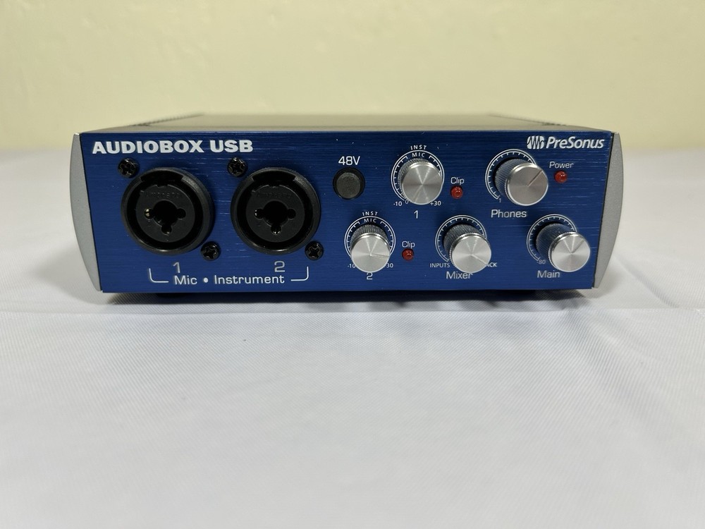PreSonus AudioBox USB 2x2 Recording System MIDI Interface - USED