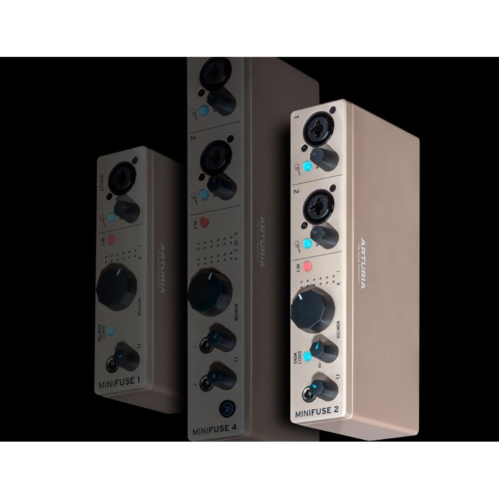 MiniFuse 2 USB-C Audio Interface, Champagne