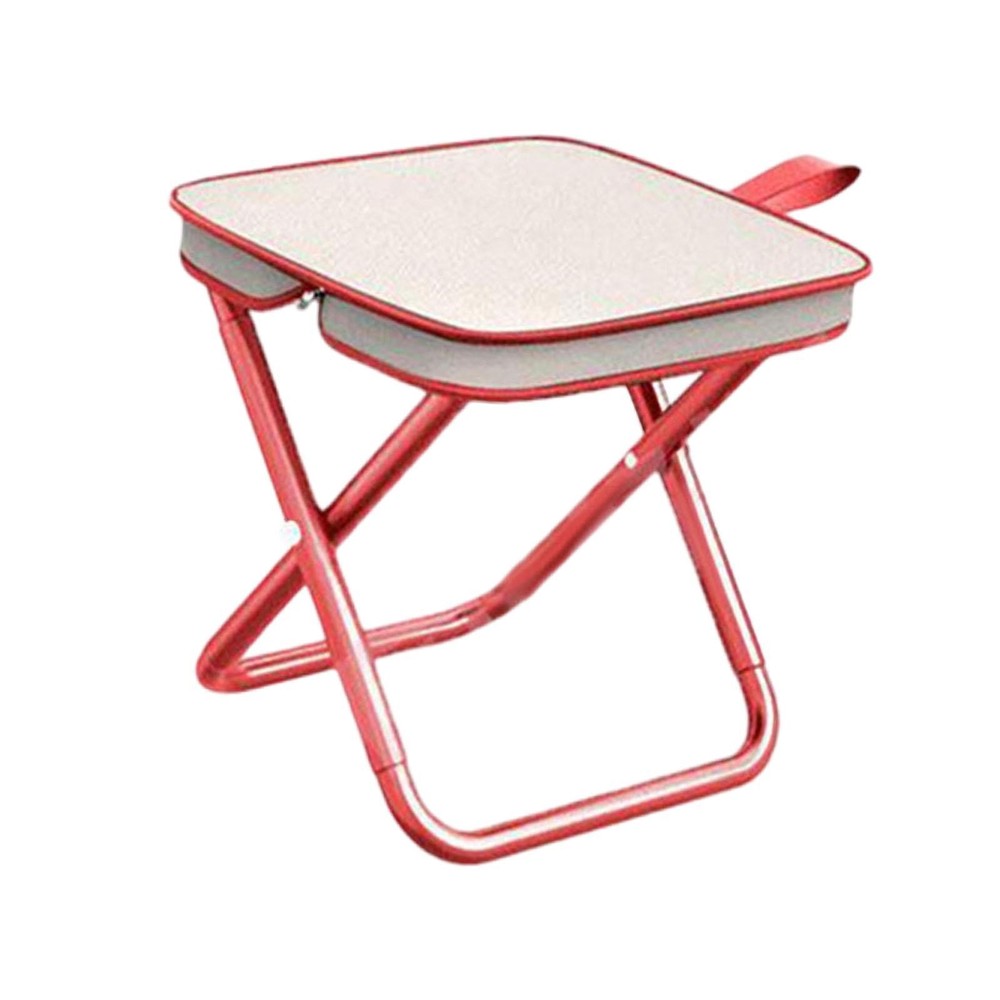 Folding Stool Practical Folded Fishing Chair for Train Travel Barbecue Beach