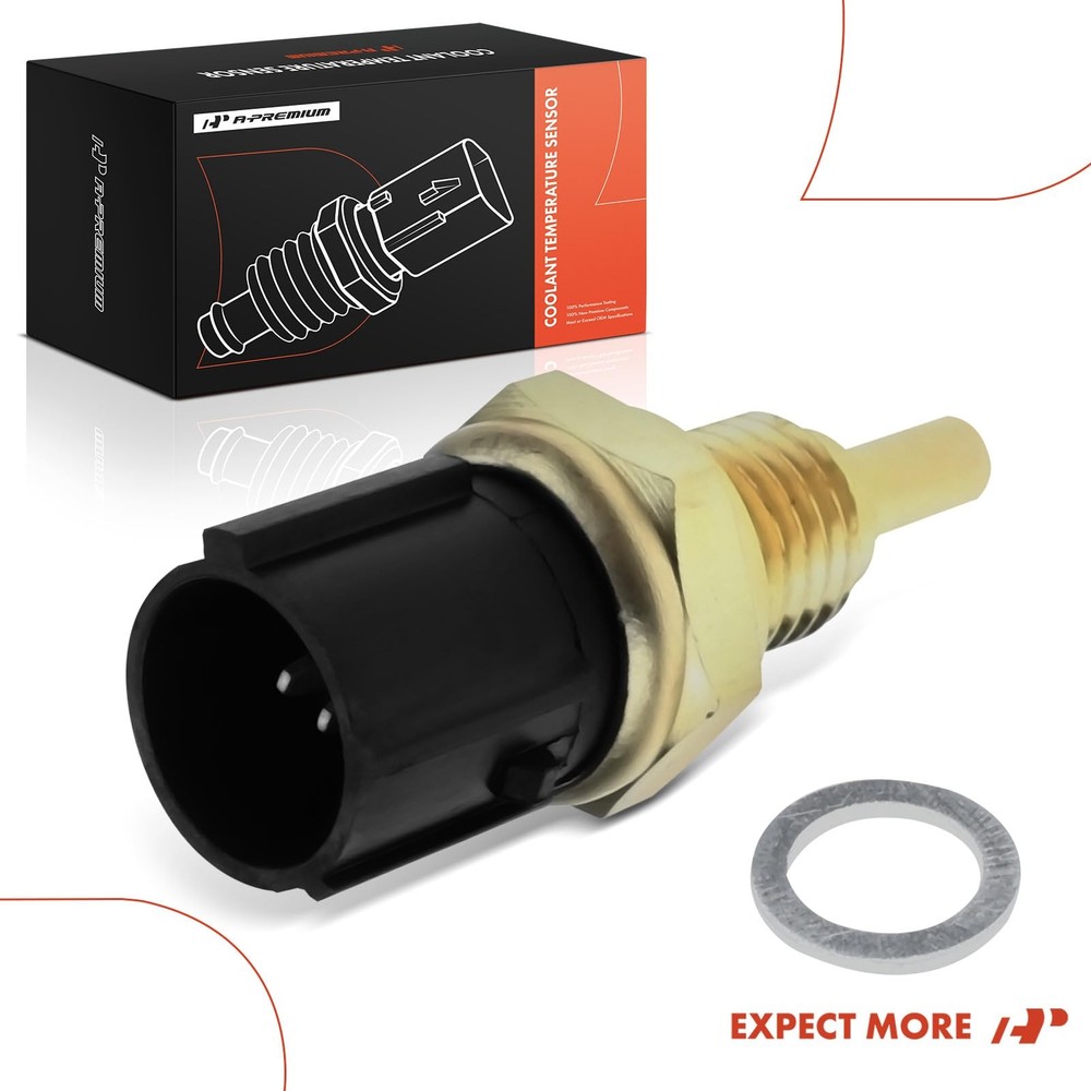 A-Premium Engine Coolant Temperature Sensor Compatible with Acura CL...