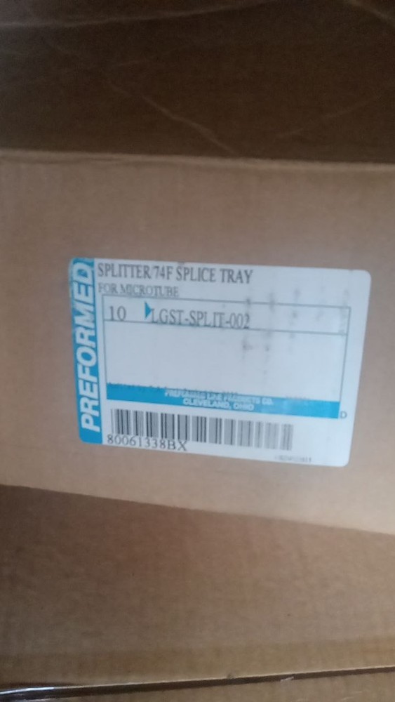 Preformed Splitter/74 Splice Tray LGST-split-002