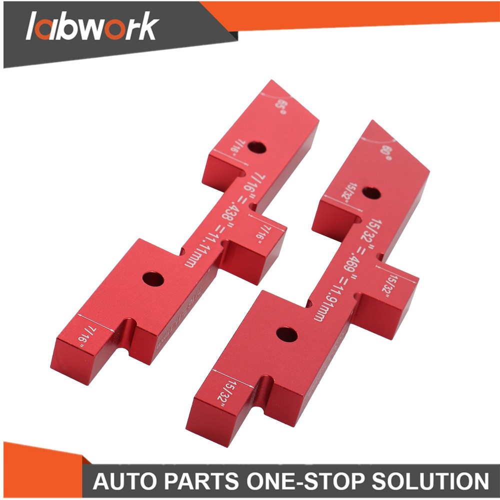 Labwork 14 Pcs Router Table Setup Bars Precision Aluminum Setup Blocks