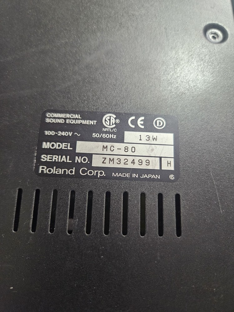Roland MC-80 Ex (2) VE-GSPRO