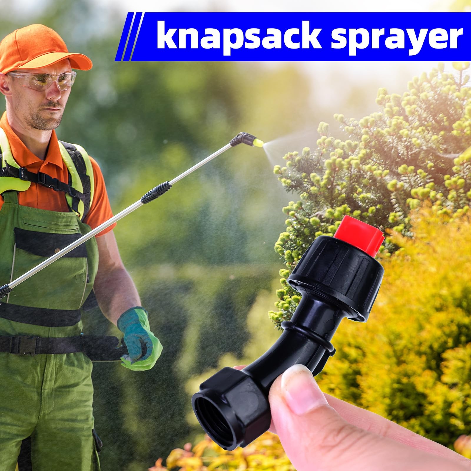 110°Flat Fan Spray Nozzles, 7PCS 0.1–0.6mm Sprayer Nozzle Small, Multicolor