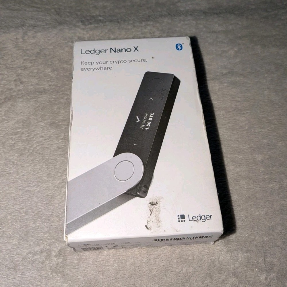 Ledger Nano X Bluetooth Enabled Crypto Hardware Wallet