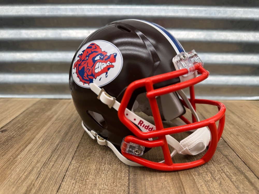 1998 The Waterboy SCLSU Muddogs Speed Mini Helmet