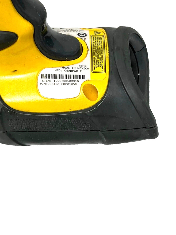 LXE Symbol Handheld Barcode Scanner LS3408-ER20105R USED.