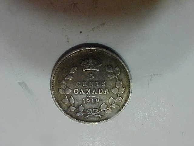 CANADA - George V - 10 Cents - 1918