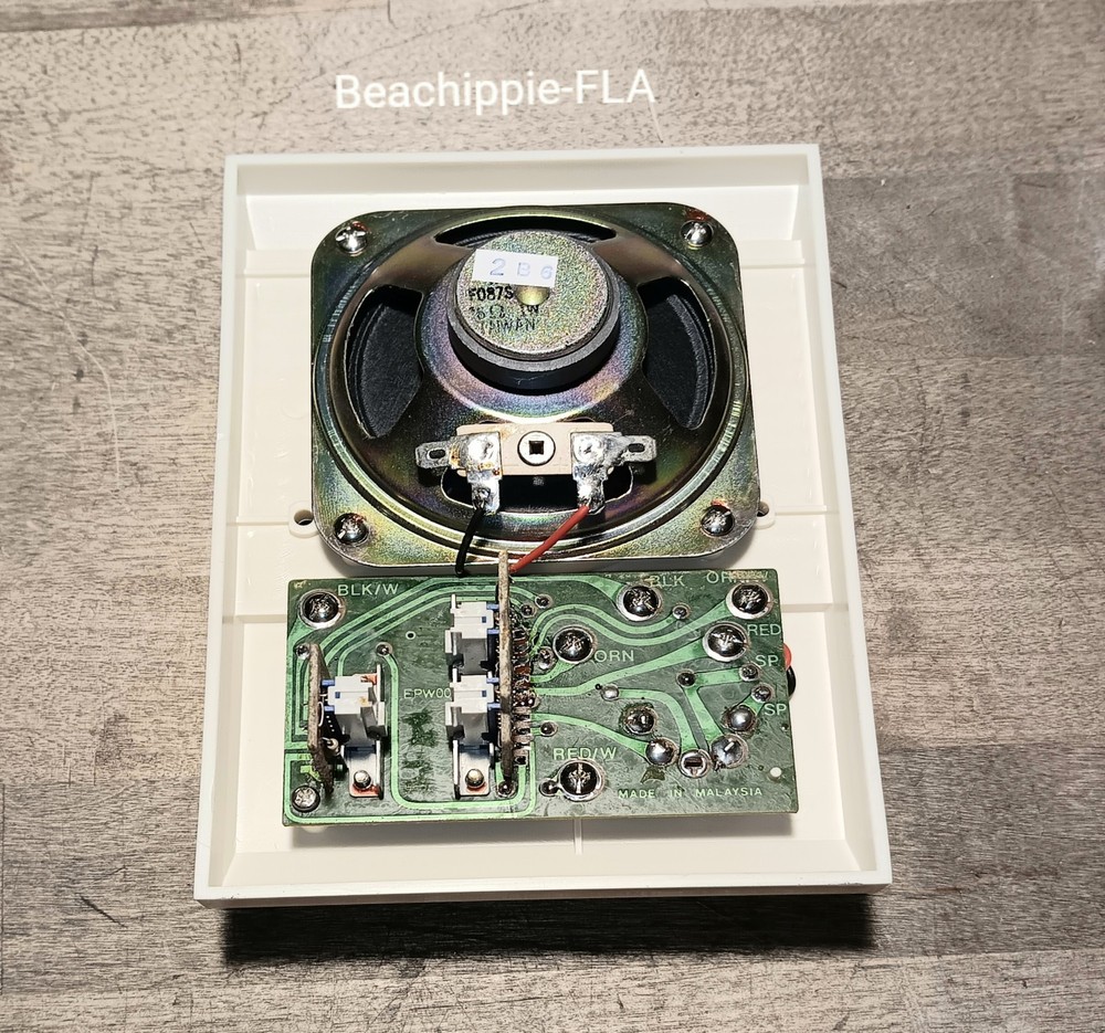 NuTone® ISB53 [ ISB53L ] Eggshell Intercom Station for IMA516 Intercom System