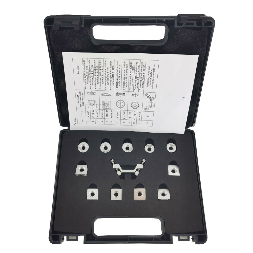 12pc Support Ring Set Leeb Hardness Testers Adapter Rings Set for Leeb Probes
