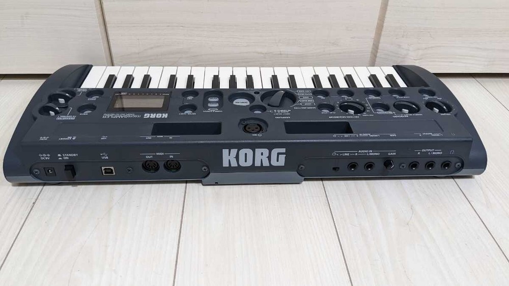 Korg MS1 microSAMPLER Sampling Keyboard Black Music Instruments
