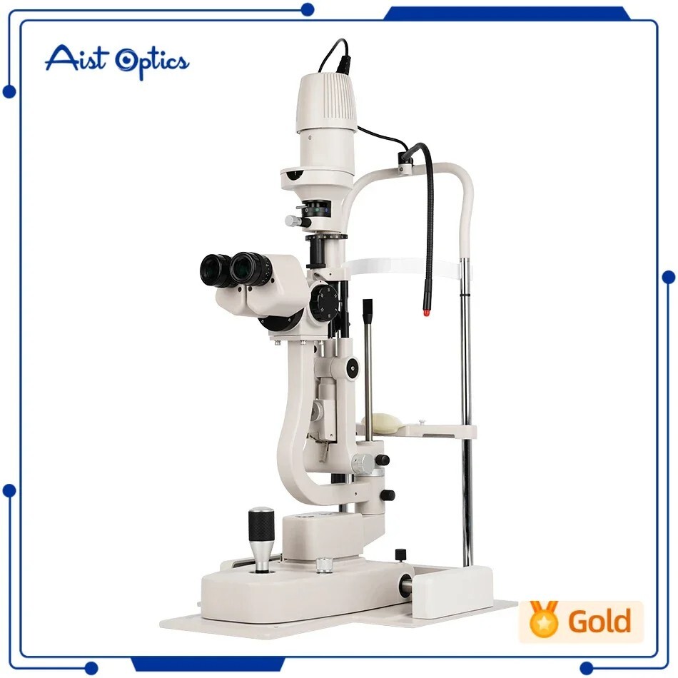 Ophthalmology Slit Lamp Optometry Microscope with Led Illumination Optical