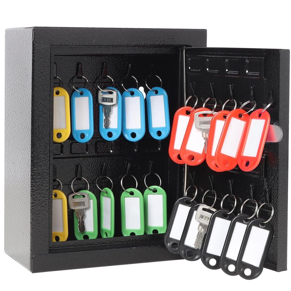 Key Cabinet Wall Mount Locking Key Lock Box Security Key Lock Box Wall Mount