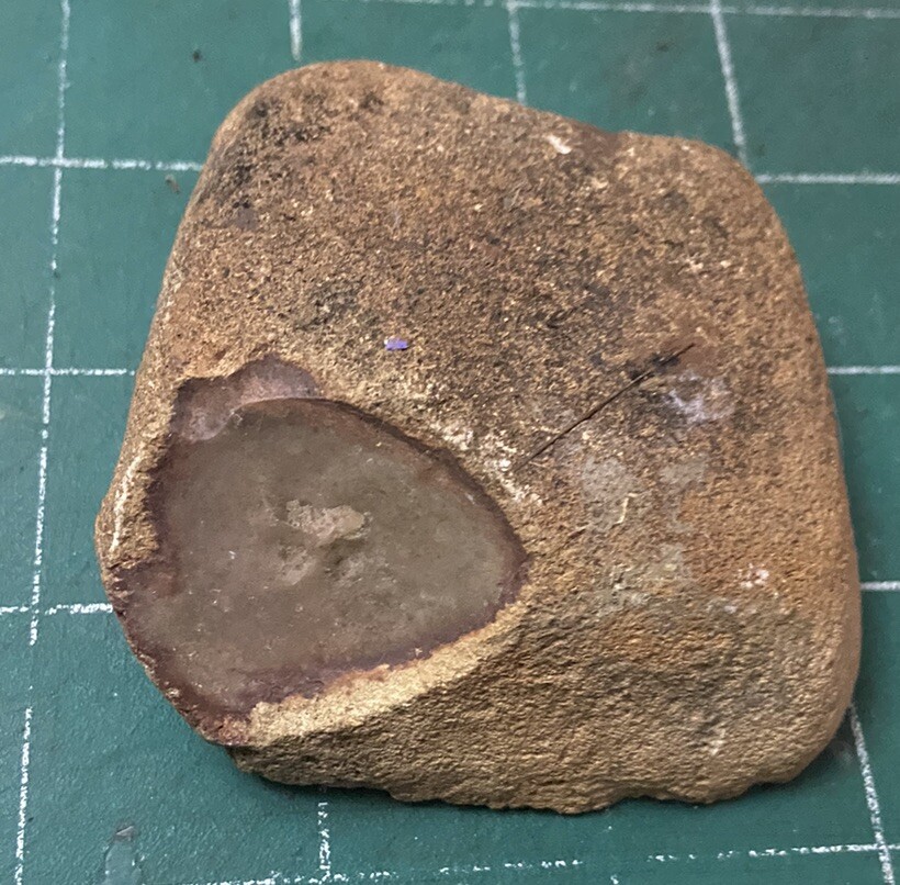 Texas Square Flint/Chert Rock Artifact Knapping Fire Making 187g