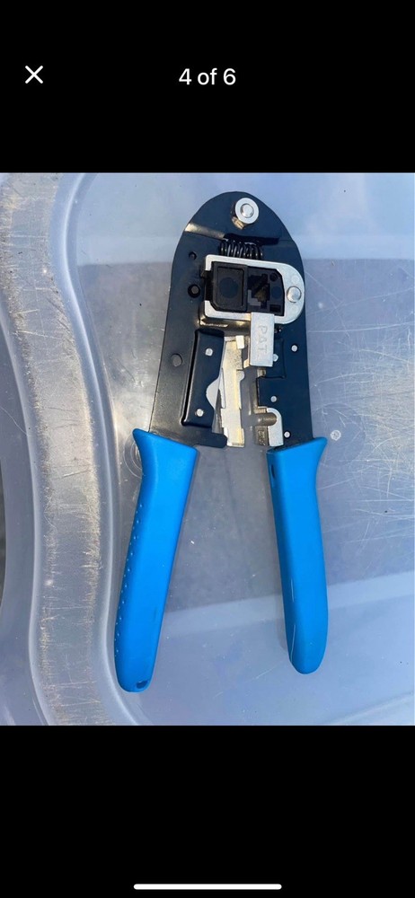 IDEAL crimper tool, network cable crimping tool for Ethernet cable 8P crimper