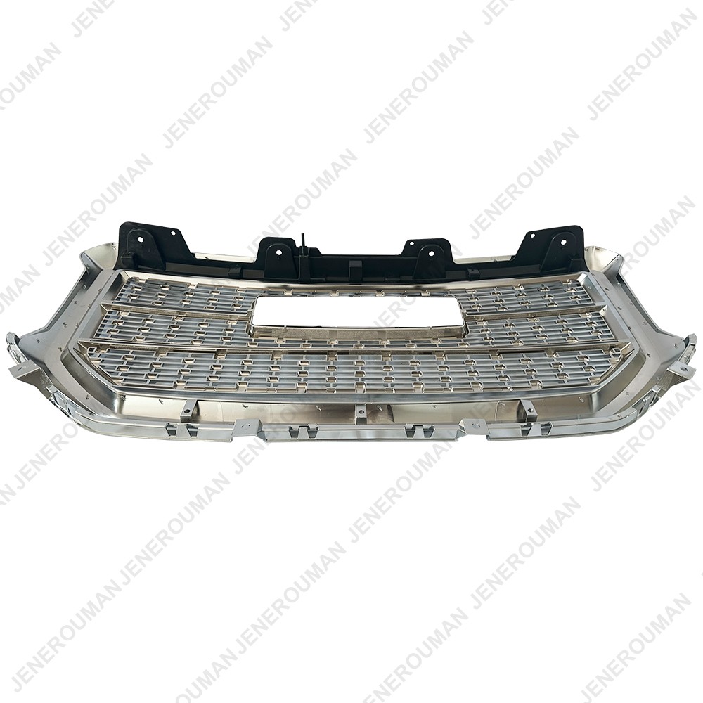 Chromed Grille For 2016-2018 GMC Sierra 1500 Base SLE Front Bumper Upper Grill