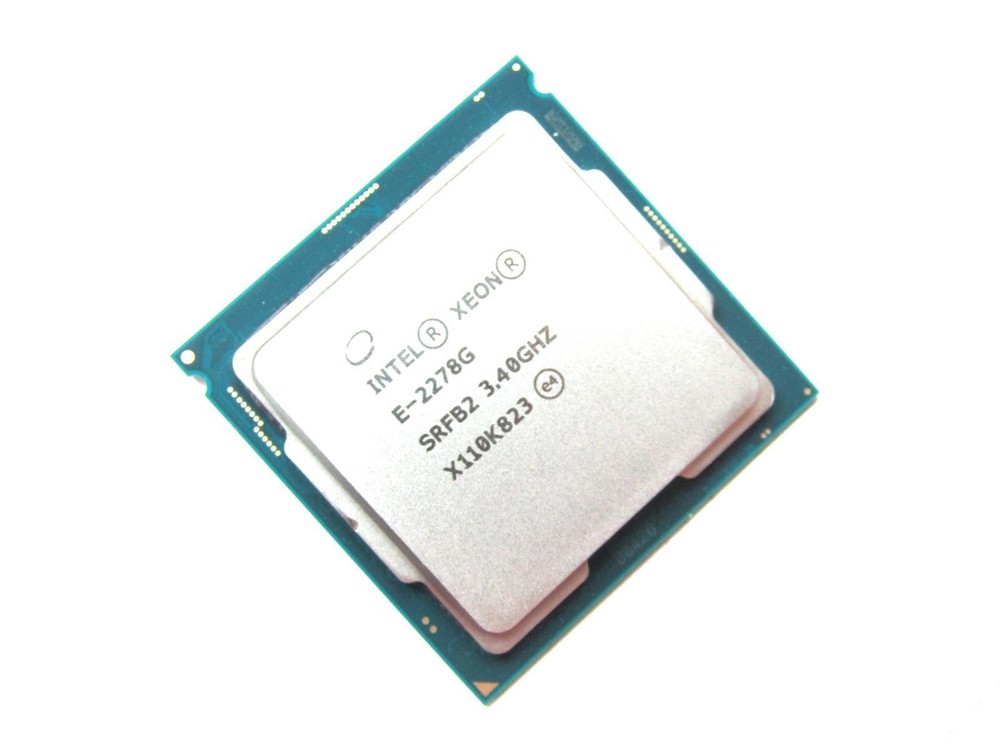 Intel SRFB2 Server CPU | 3.40GHz Octa Core Xeon E-2278G | Socket FCLGA1151