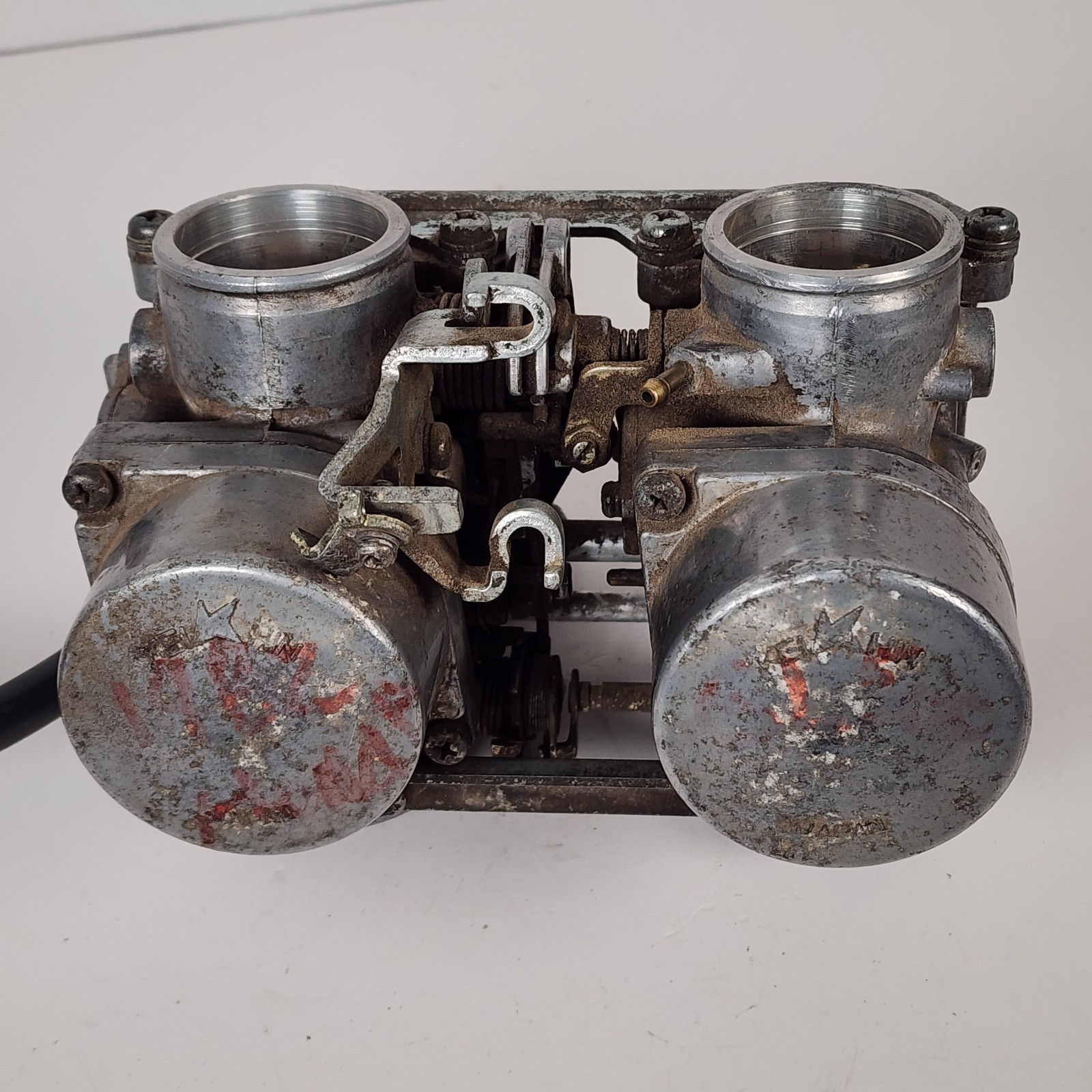 OEM Honda GL500 Silverwing Keihin VB29A Carburetor Set – 1981-1982 Slides Move