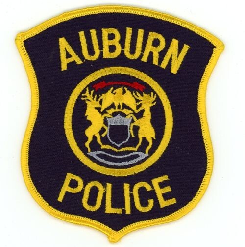MICHIGAN MI AUBURN POLICE NICE SHOULDER PATCH SHERIFF