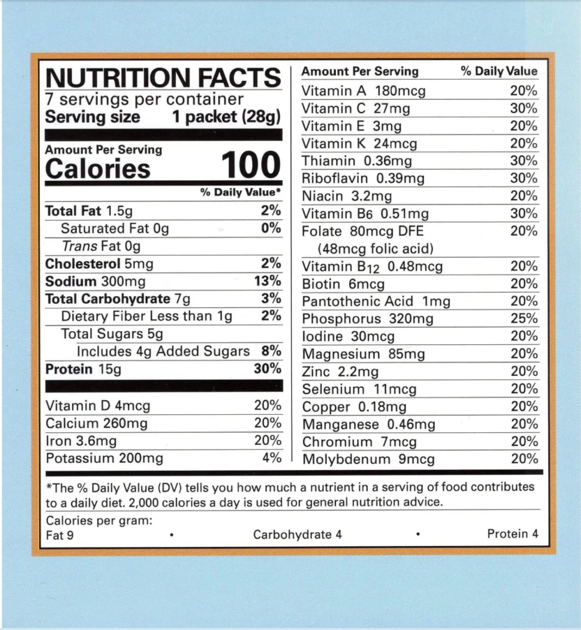 NSN Chocolate Hazelnut Pudding Shake Meal Replacement