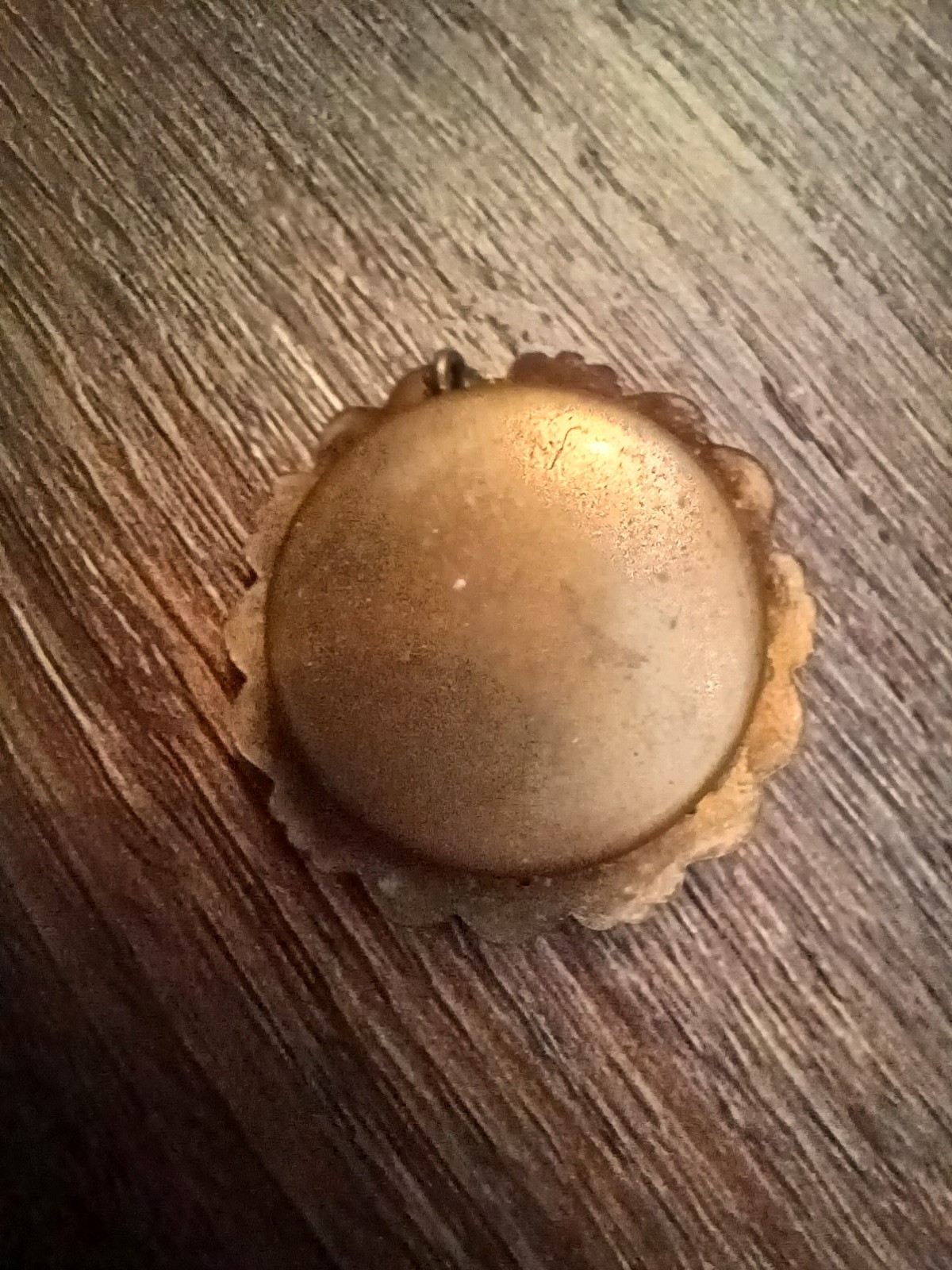 Vintage St. Pius X Pope Pius X Reliquary Relic Item, Used