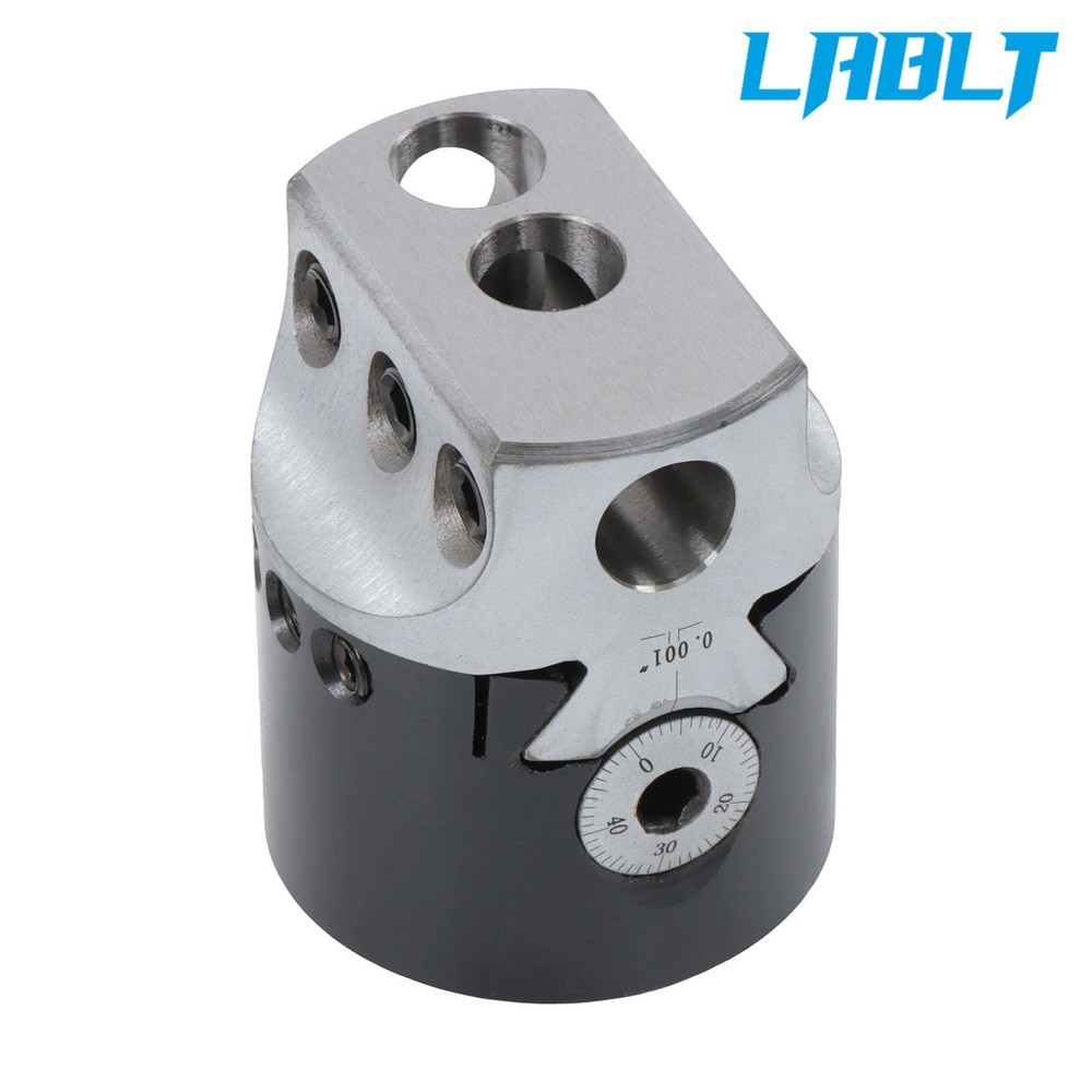 LABLT 2" Precision Boring Head 0.001 Radius 1-1/2-18" Thread Mount 5/8" Offset