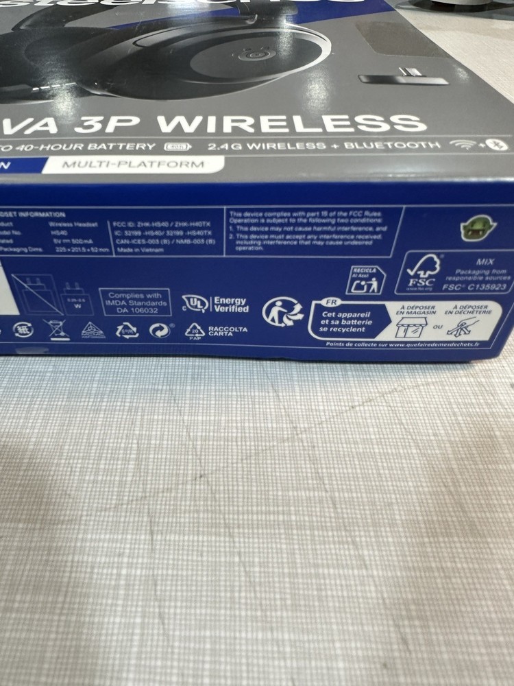 Sealed SteelSeries Arctis Nova 3P Wireless Multi-Platform Gaming Headset