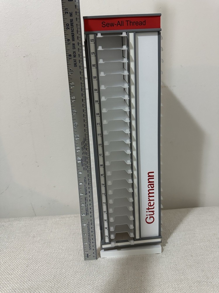 Gutermann Spinning 80 Space Sewing Thread Spool Tower Display Rack Organizer