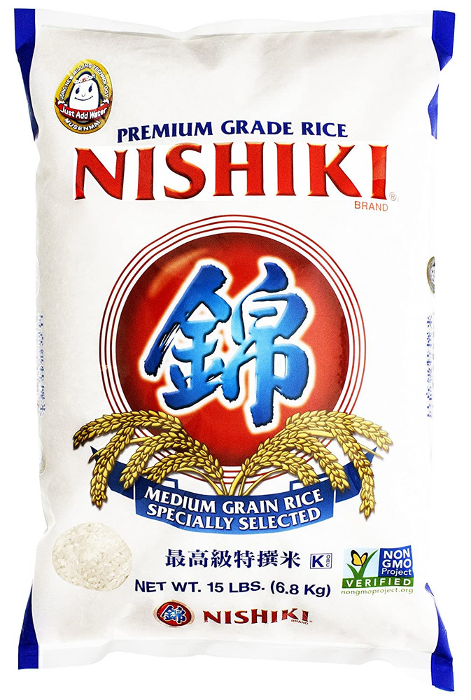 Premium Rice, Medium Grain,15 Pound (Pack of 1)