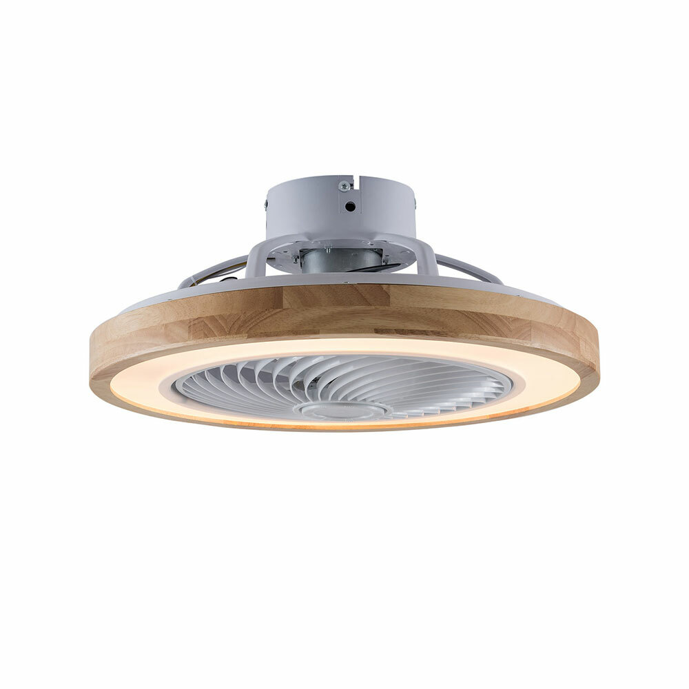 Ceiling Fan Light+Remote Control Modern Invisible fan LED Light Ceiling Mounted