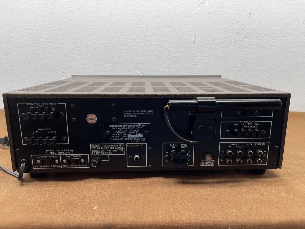 Marantz 2230 Stereo Receiver - Good Working Condition, Led Upgraded