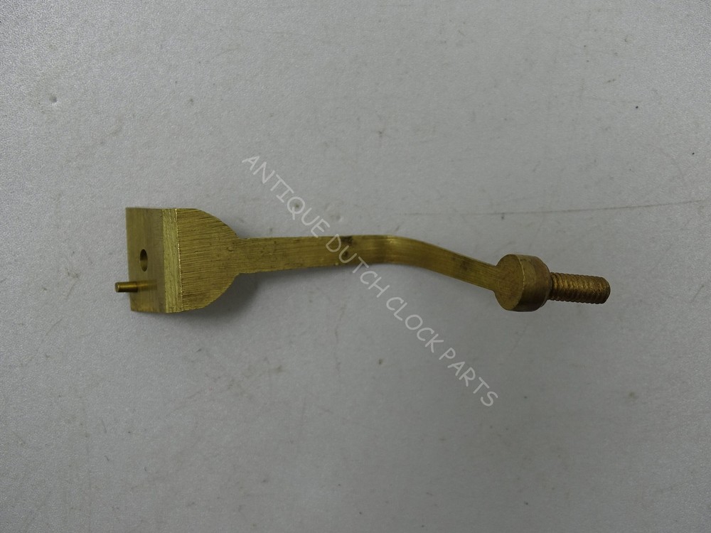 FRENCH BRASS BELL POST FOR A FRENCH CLOCKWORKS